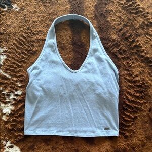 Hollister open back Light Blue Tank Top